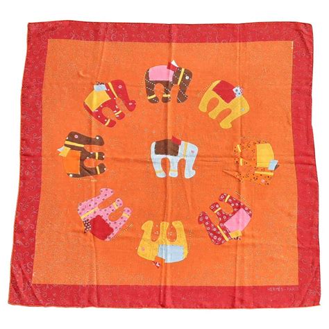 hermes scarf investment|Hermes elephant scarf.